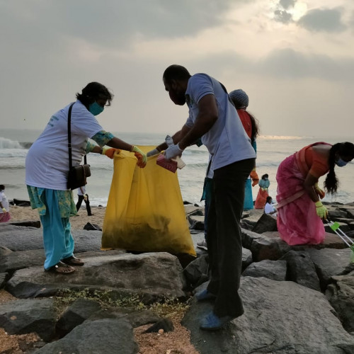 Clean Pondicherry workers 6